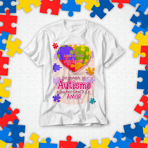 20 Artes para Camisa Autismo Arquivo Editavél 