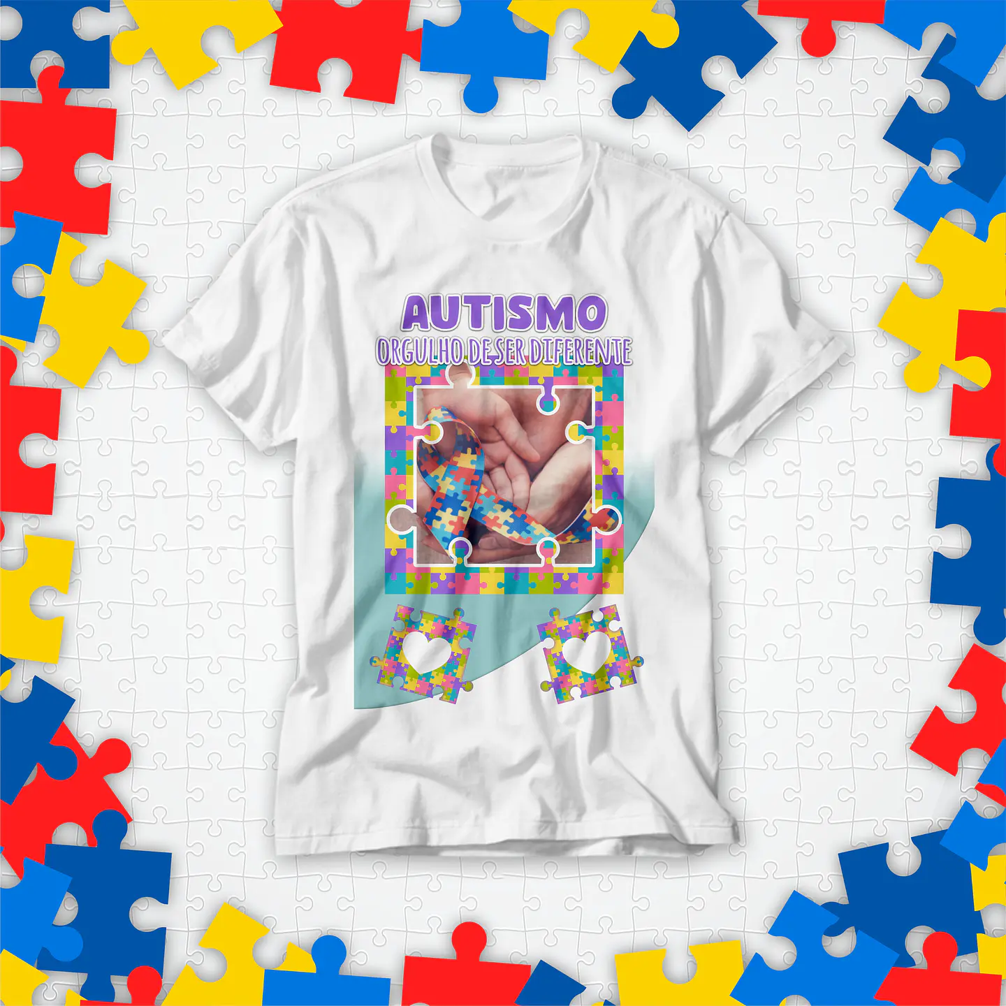 20 Artes para Camisa Autismo Arquivo Editavél  12