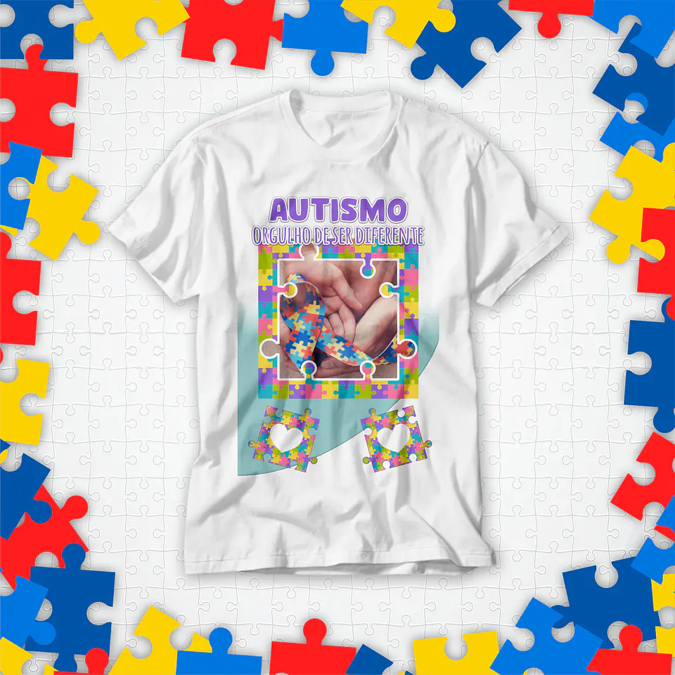 20 Artes para Camisa Autismo Arquivo Editavél  12