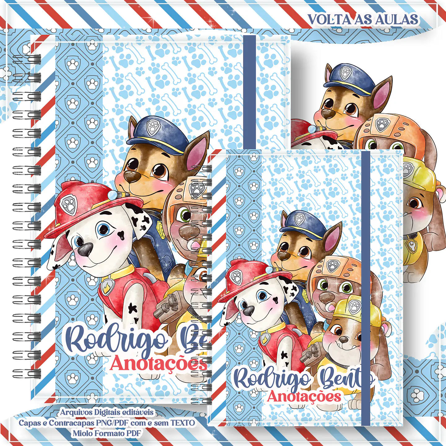 26 Artes para Cadernos Personagens Meninos e Meninas em Pdf 19