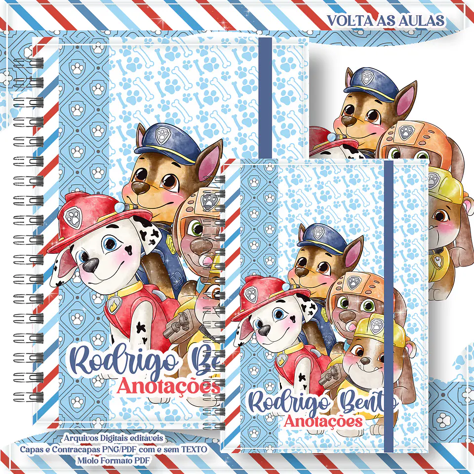 26 Artes para Cadernos Personagens Meninos e Meninas em Pdf 19