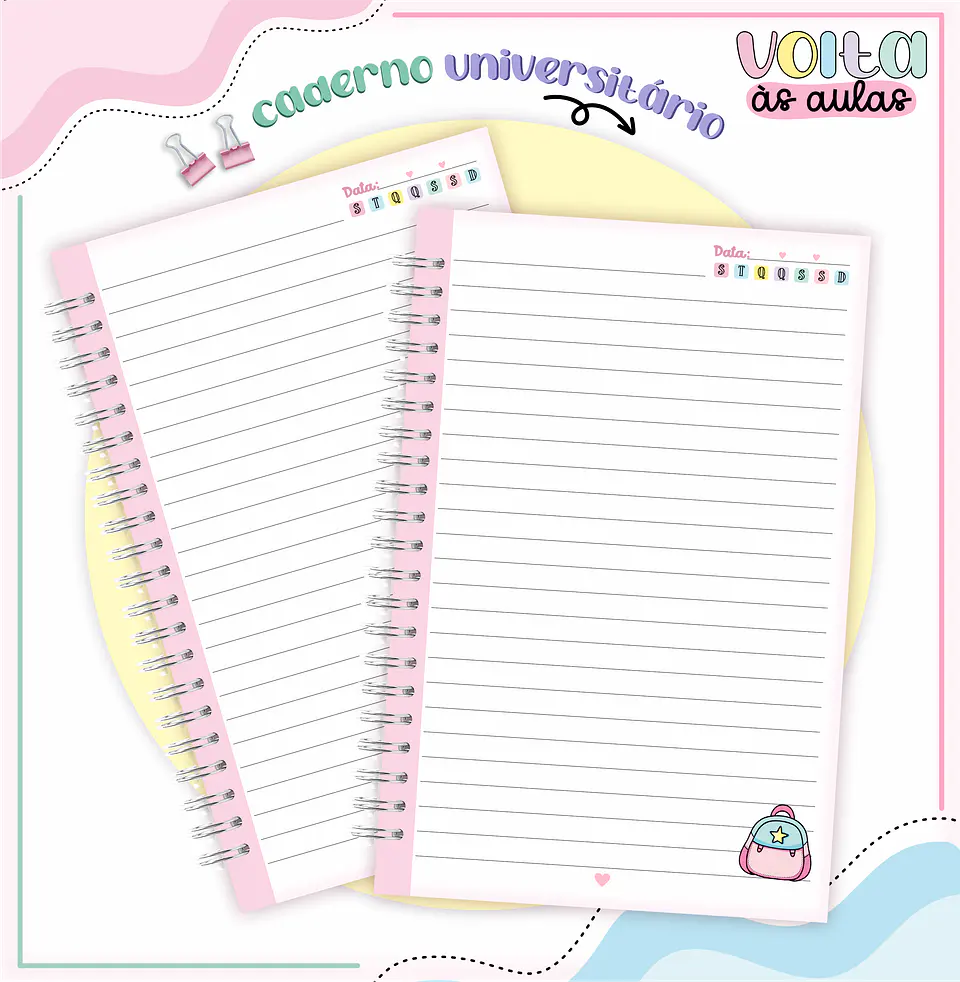 Arquivo para Encadernação e Sublimação Aluninhas em Pdf 9