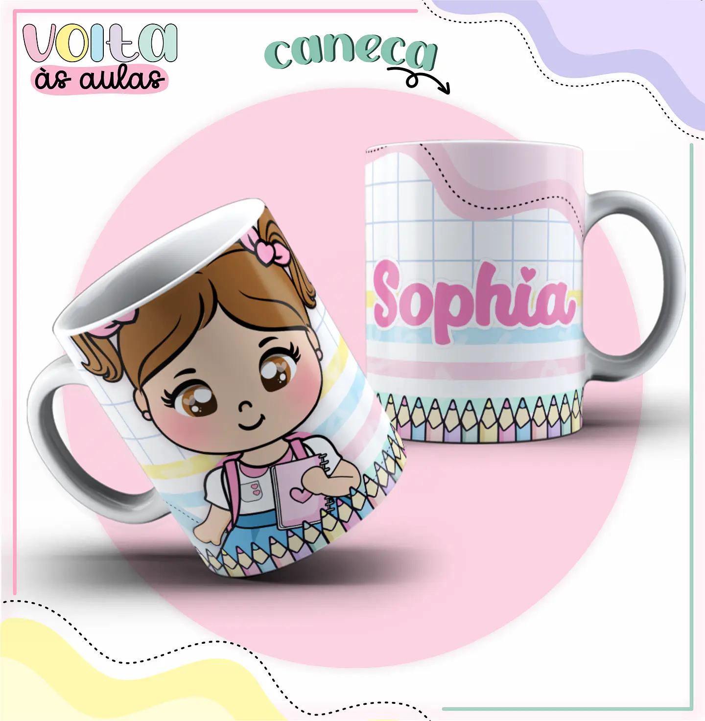 Arquivo para Encadernação e Sublimação Aluninhas em Pdf 13