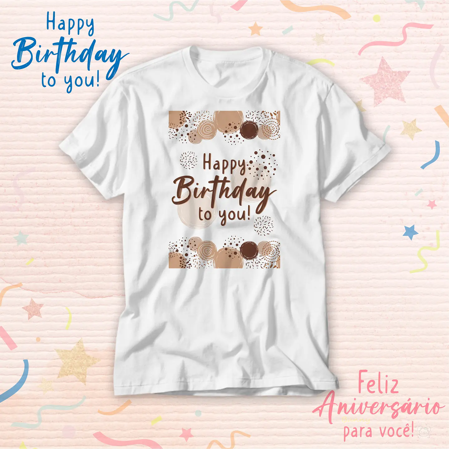 14 Artes para Camisa Fleiz Aniversário Arquivo Editavél 14