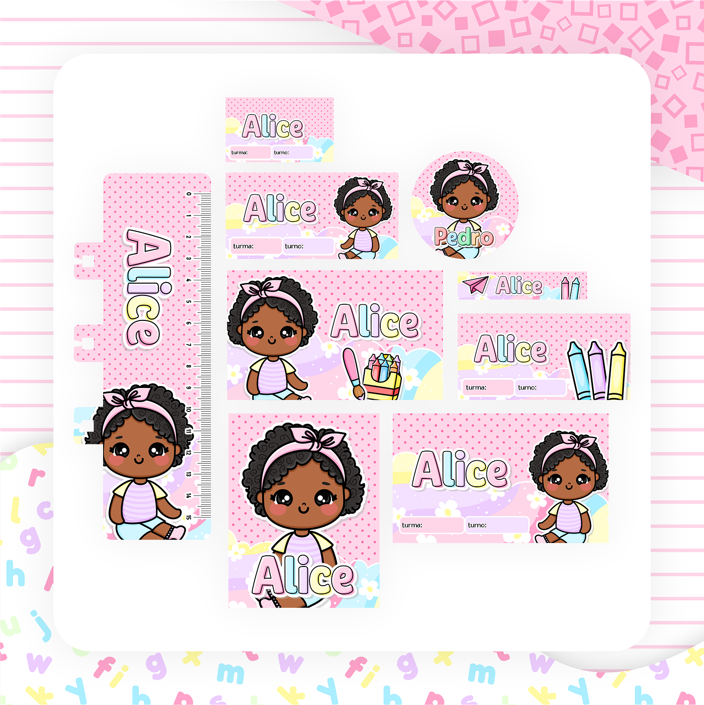 Kit Digital Volta as aulas Completo 2024 Arquivos em Png   10