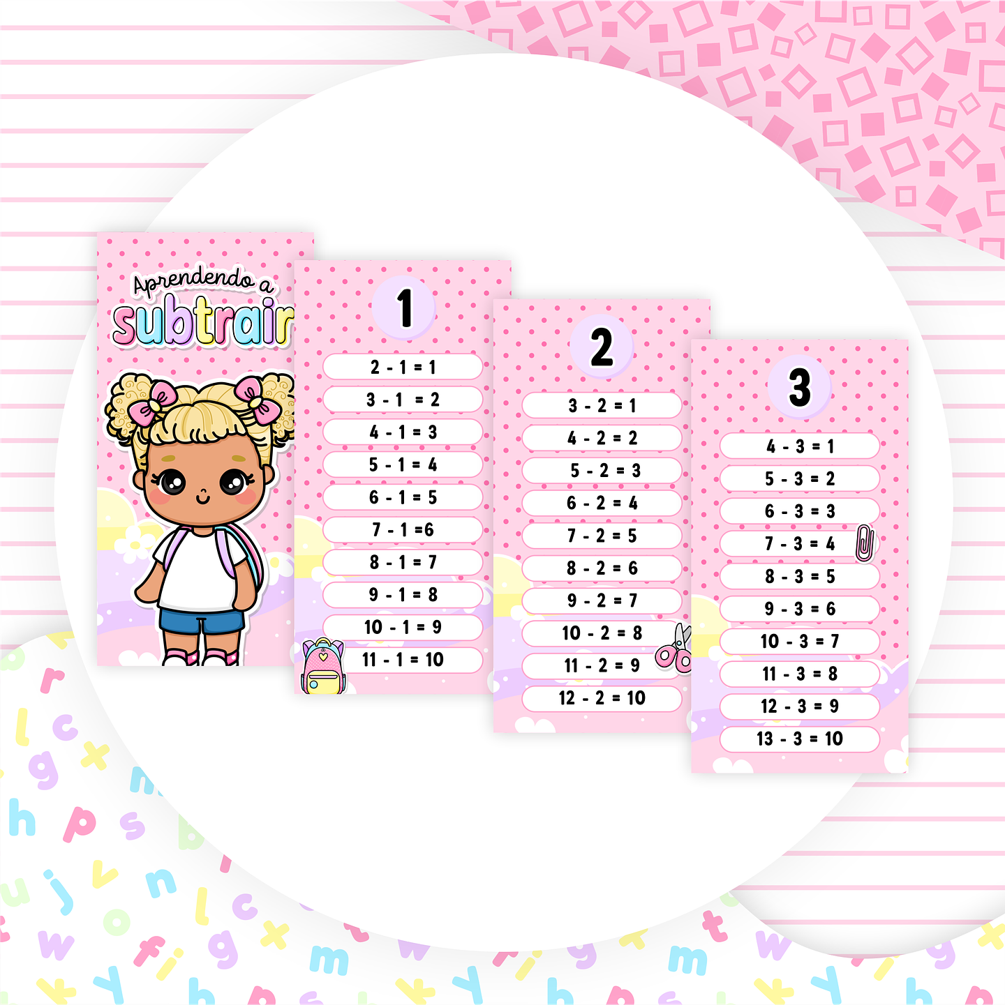 Kit Digital Volta as aulas Completo 2024 Arquivos em Png   13