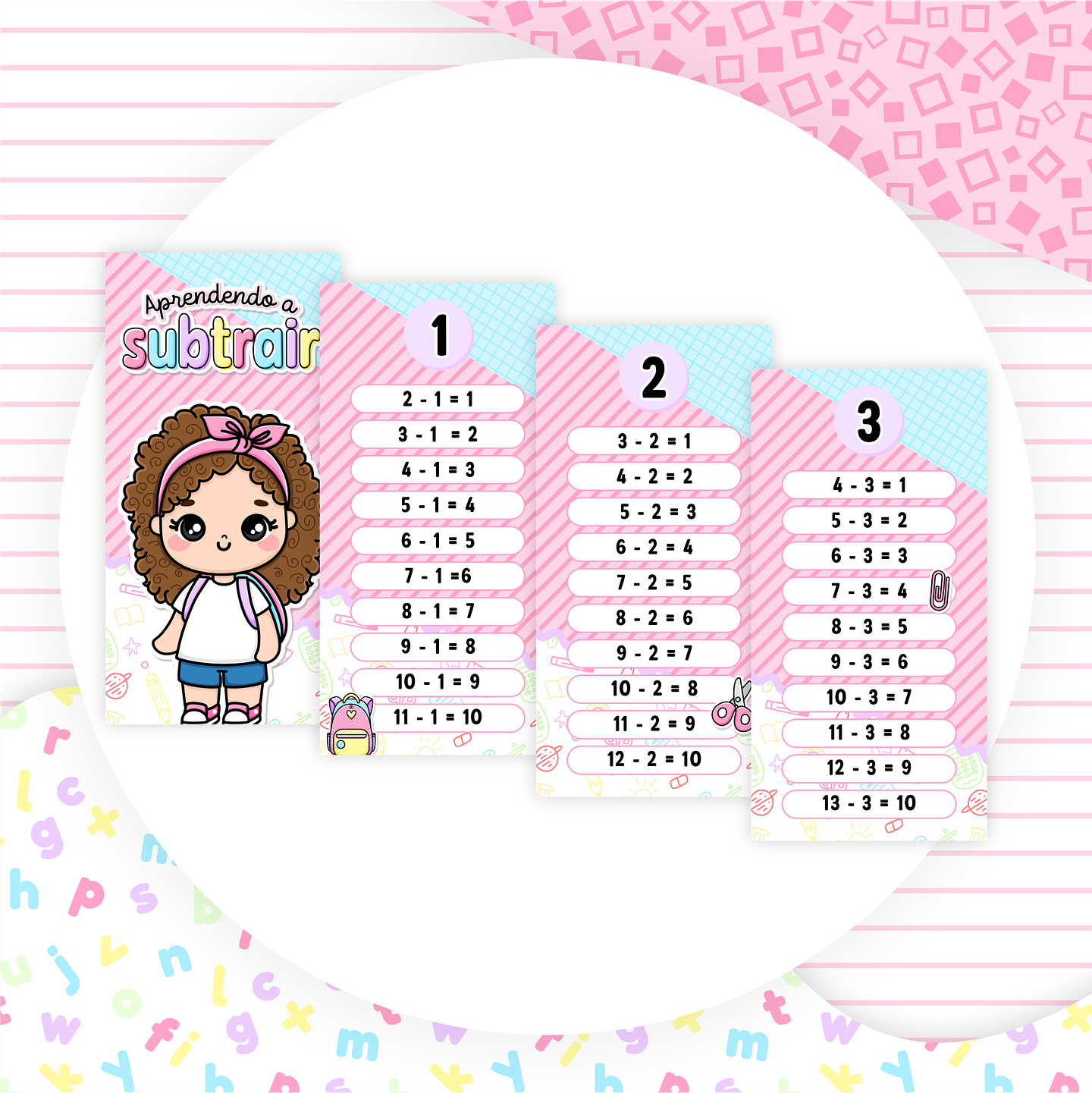 Kit Digital Volta as aulas Completo 2024 Arquivos em Png   18