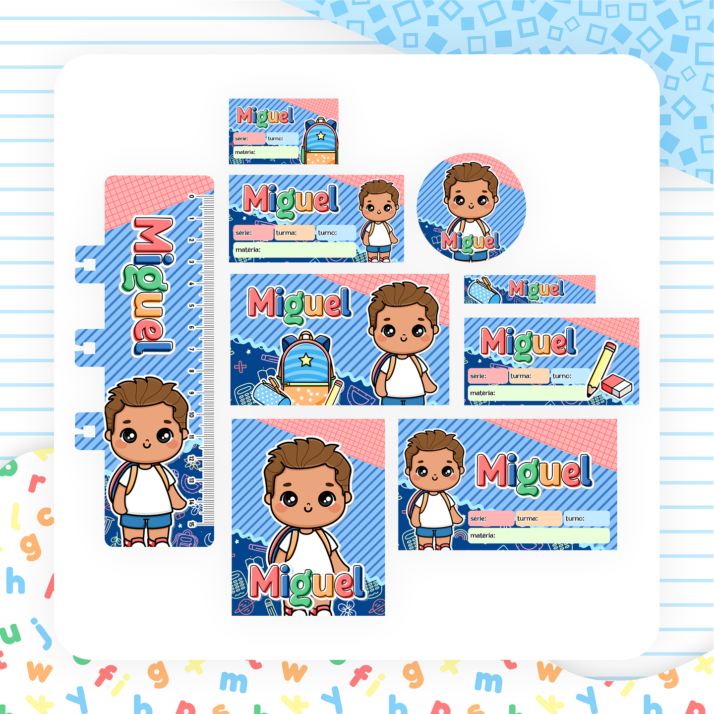 Kit Digital Volta as aulas Completo 2024 Arquivos em Png   21