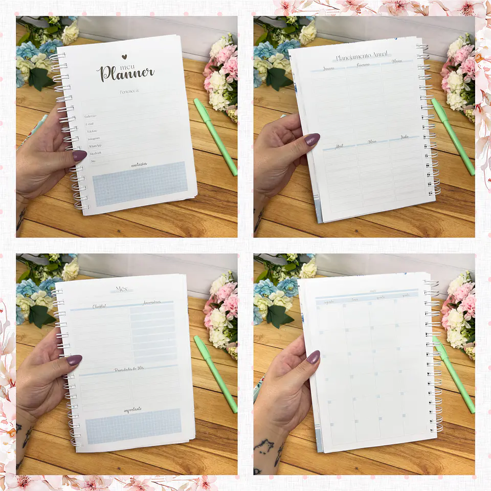 Kit Digital Frases Jardim Fé Religião Arquivos em Png 13