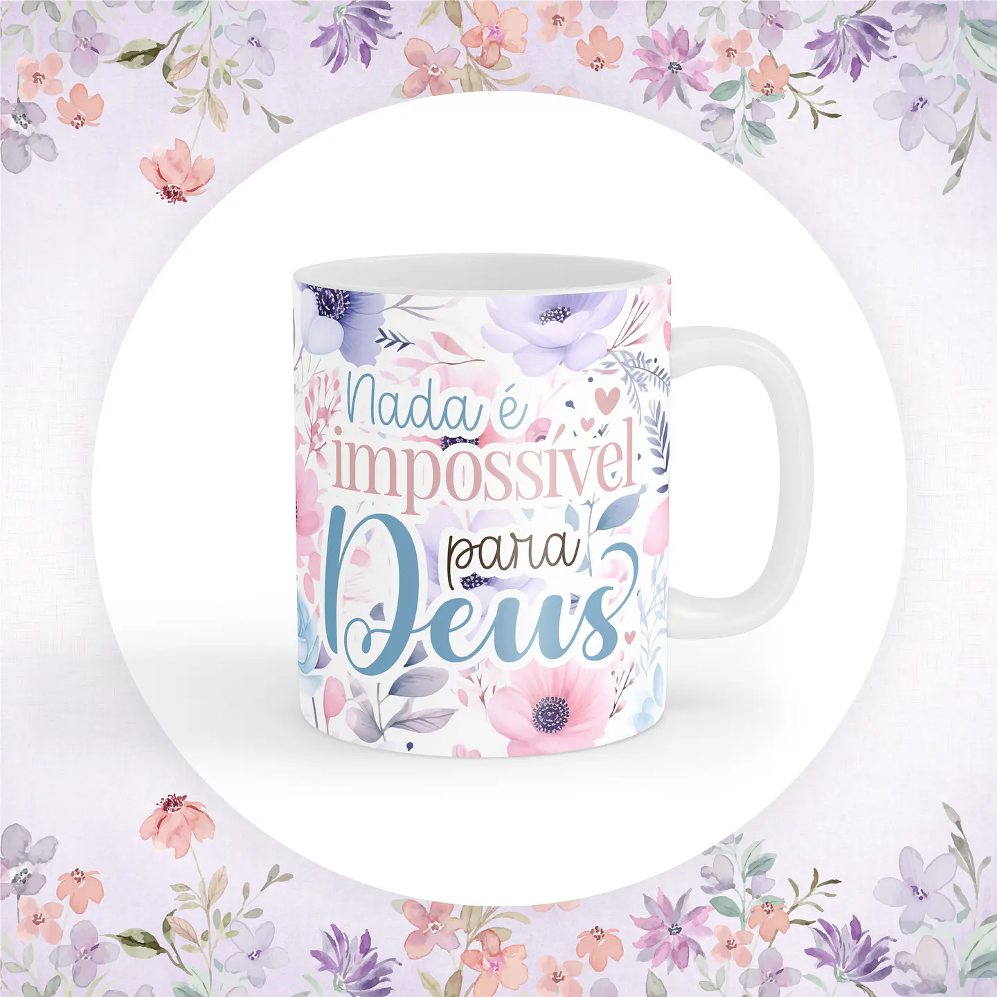 Kit Digital Frases Jardim Fé Religião Arquivos em Png 18