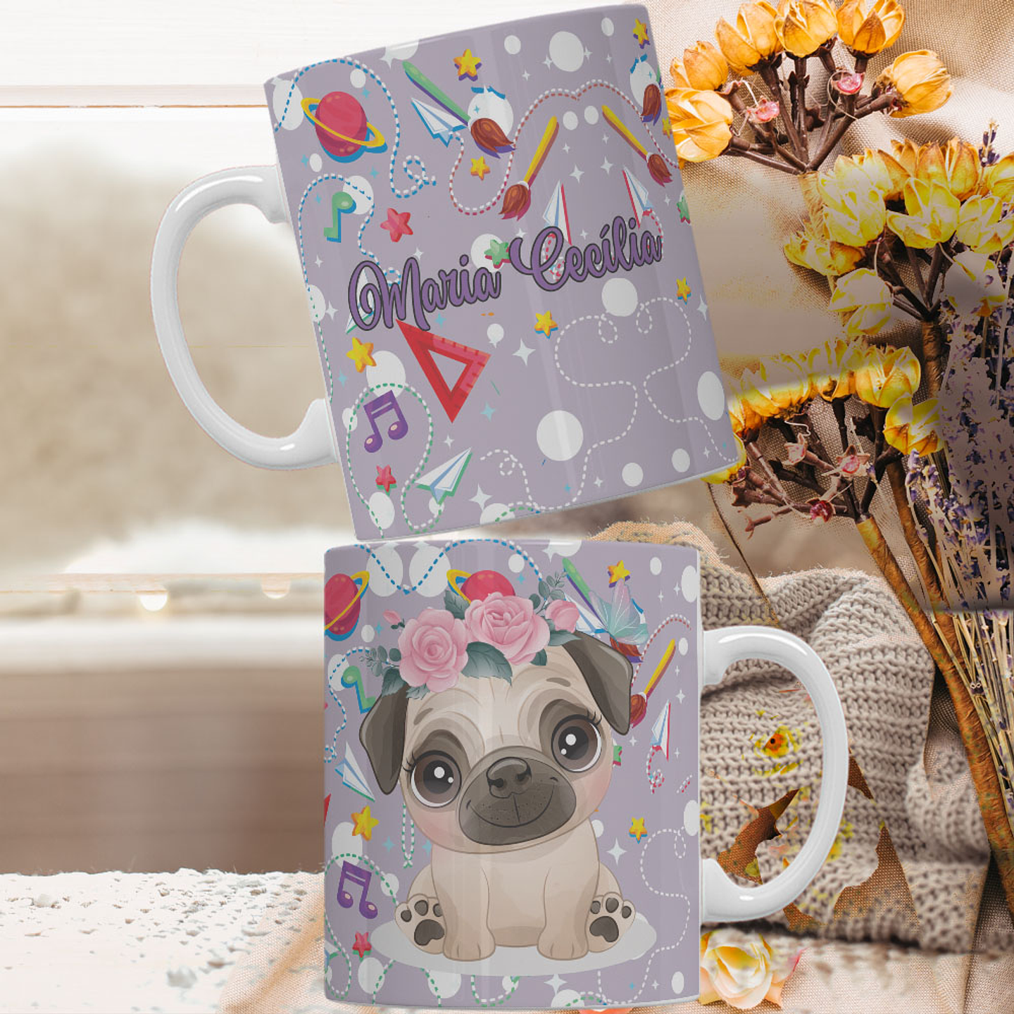 10 Artes para Caneca Volta as Aulas Arquivo Editavél  3