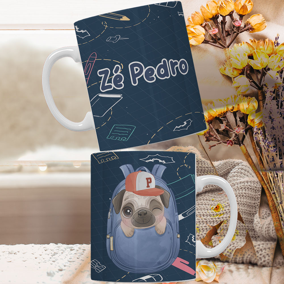 10 Artes para Caneca Volta as Aulas Arquivo Editavél  4