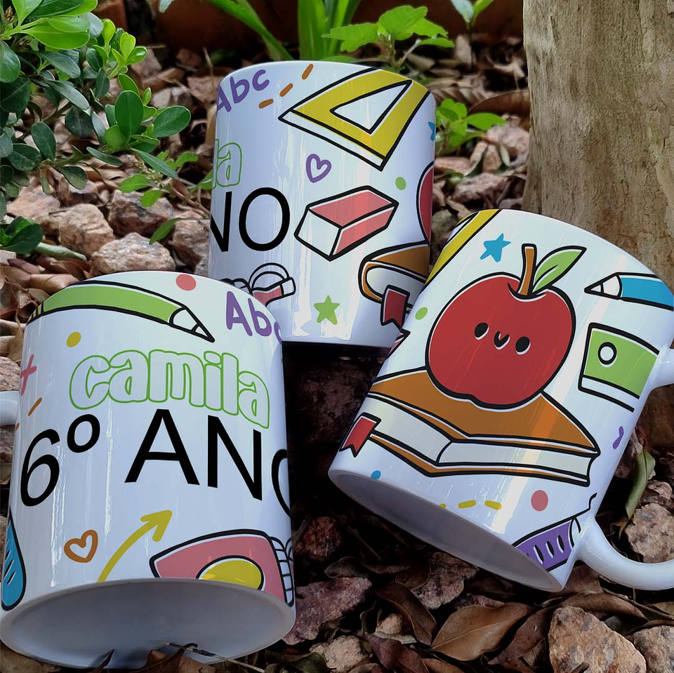 10 Artes para Caneca Volta as Aulas Arquivo Editavél   4