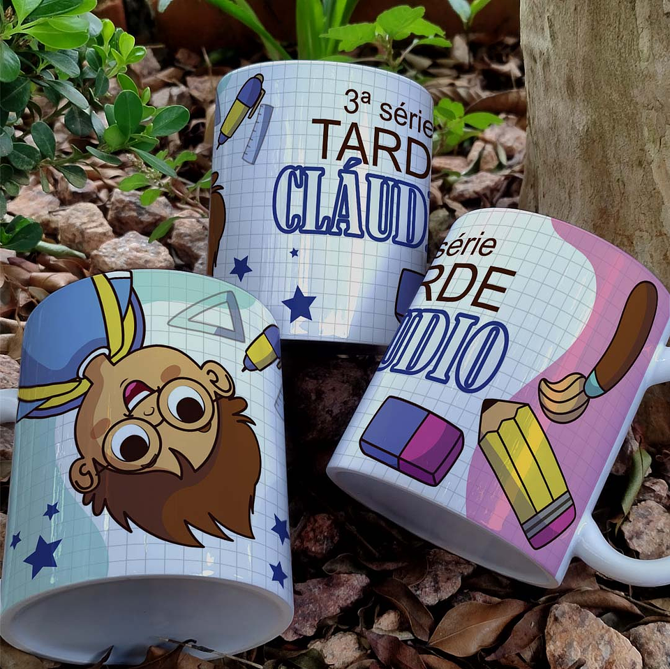 10 Artes para Caneca Volta as Aulas Arquivo Editavél   9