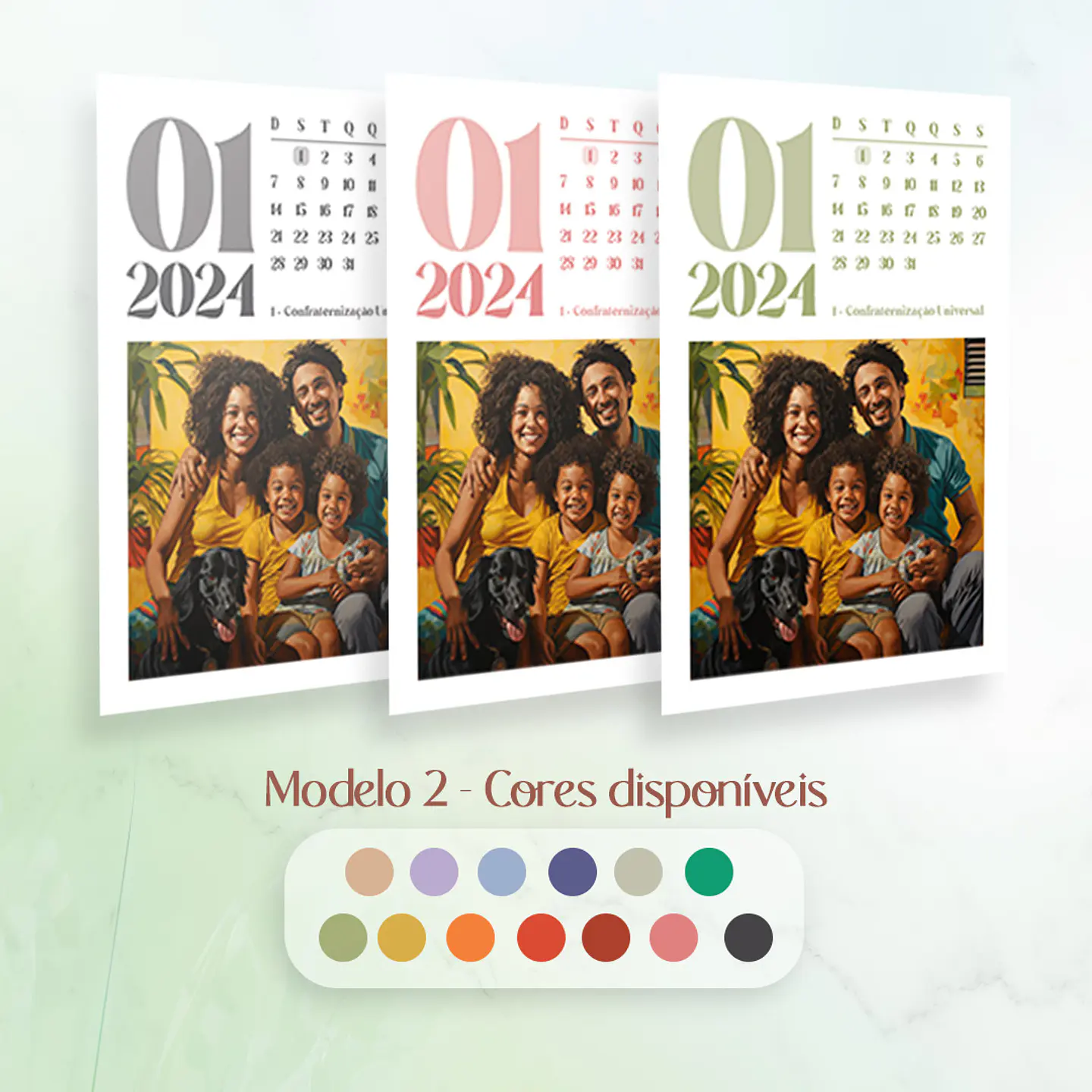 Arquivo Calendário 2024 Arquivo em Png 3