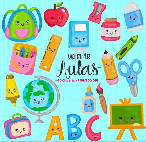 Combo Agendas Mais Kit digital Volta as Aulas Arquivo em Pdf  