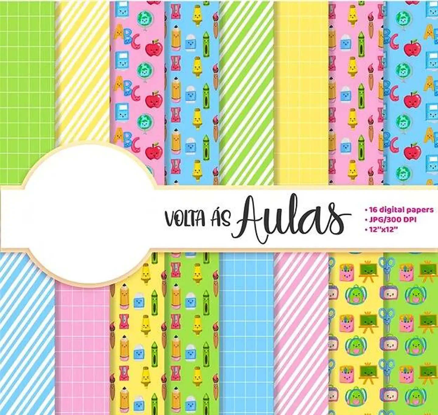 Combo Agendas Mais Kit digital Volta as Aulas Arquivo em Pdf   2