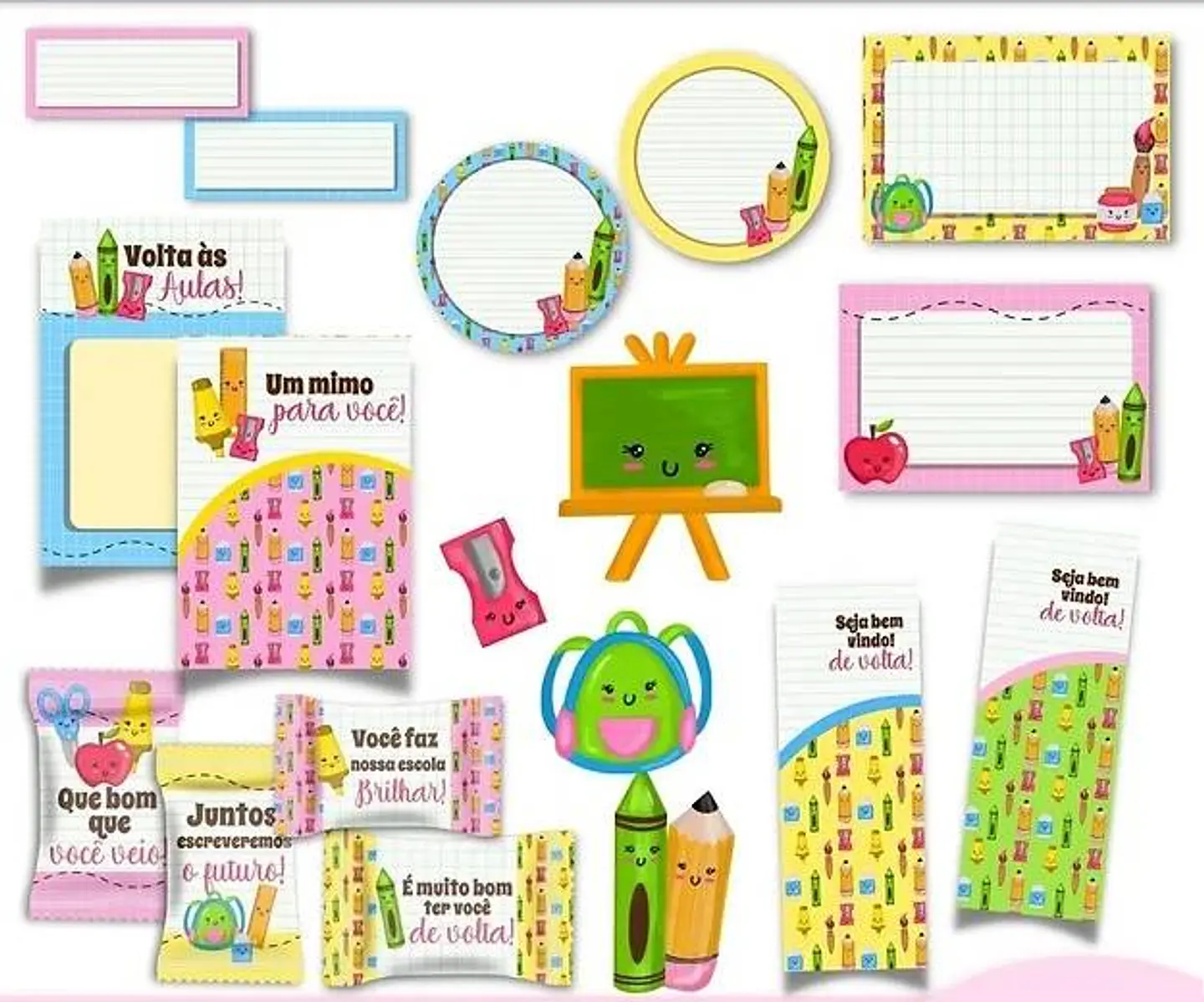 Combo Agendas Mais Kit digital Volta as Aulas Arquivo em Pdf   3