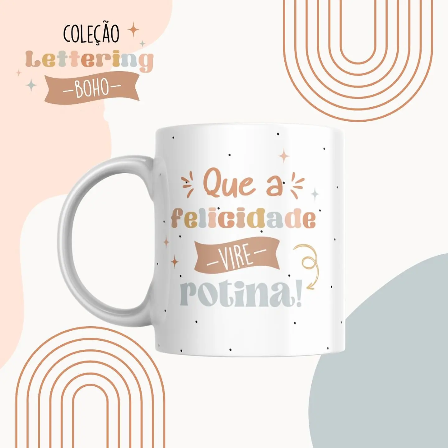 6 Artes para Caneca Frases Motivacional Arquivo em Jpg 1