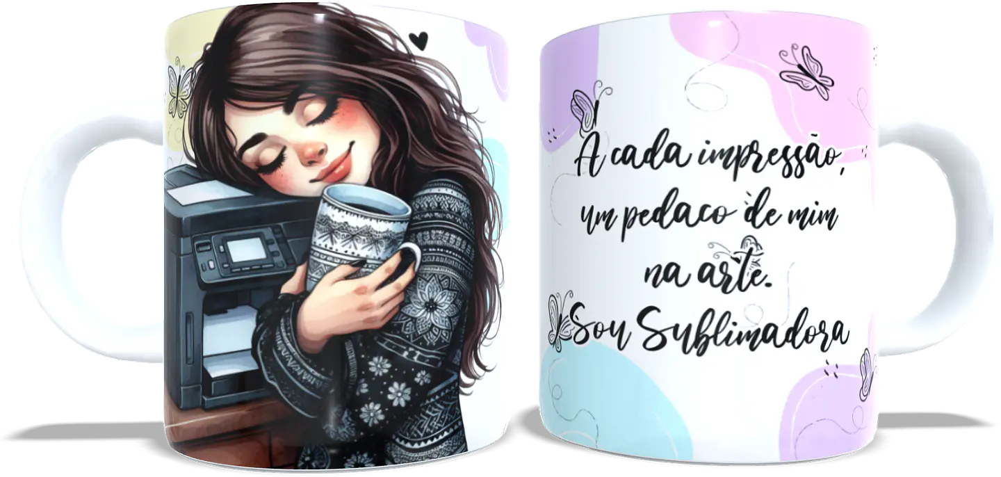 4 Artes para Caneca Sublimadora Arquivo em Jpg 4