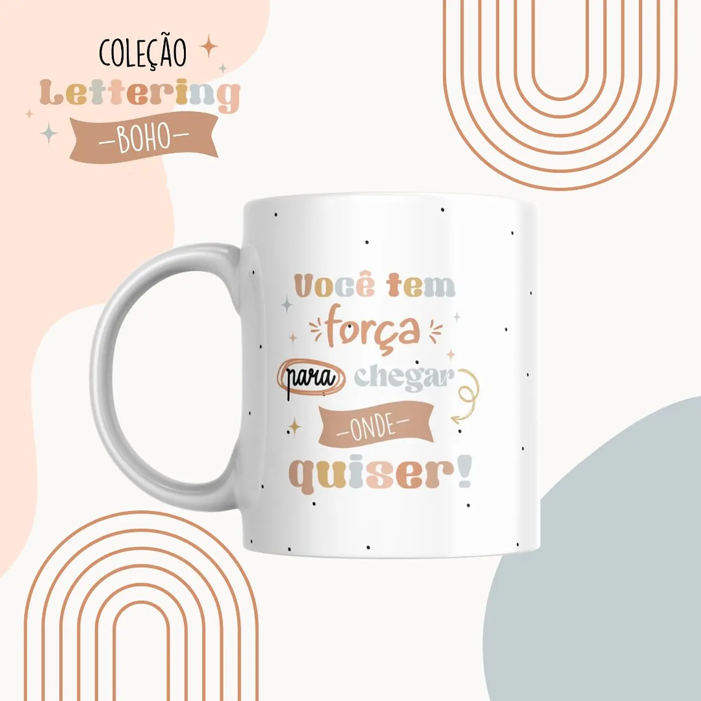 6 Artes para Caneca Frases Motivacional Arquivo em Jpg 3