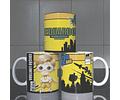 5 Artes para Caneca Super Heróis Kids Arquivo Editável