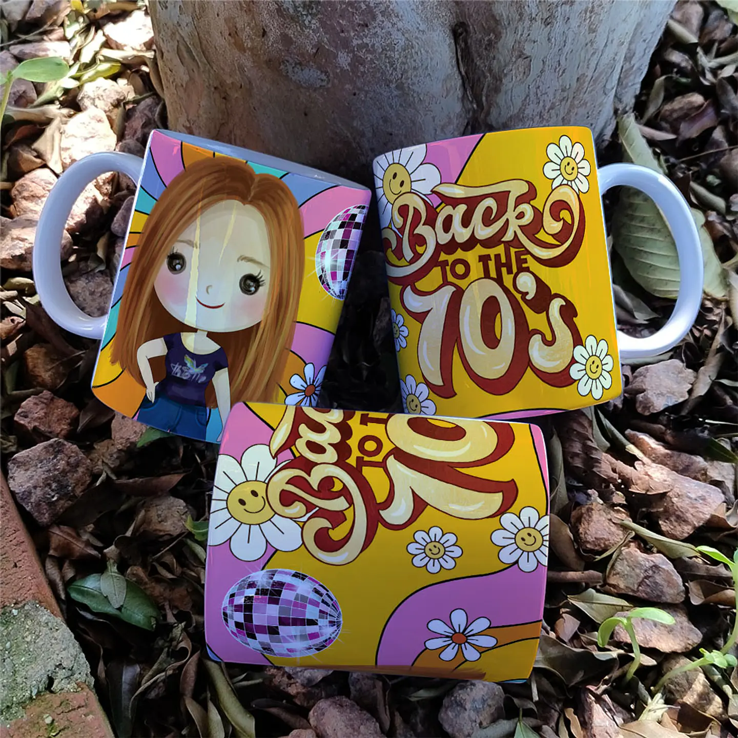 6 Artes para Caneca Personagens 70'Show Arquivo em Jpg 4
