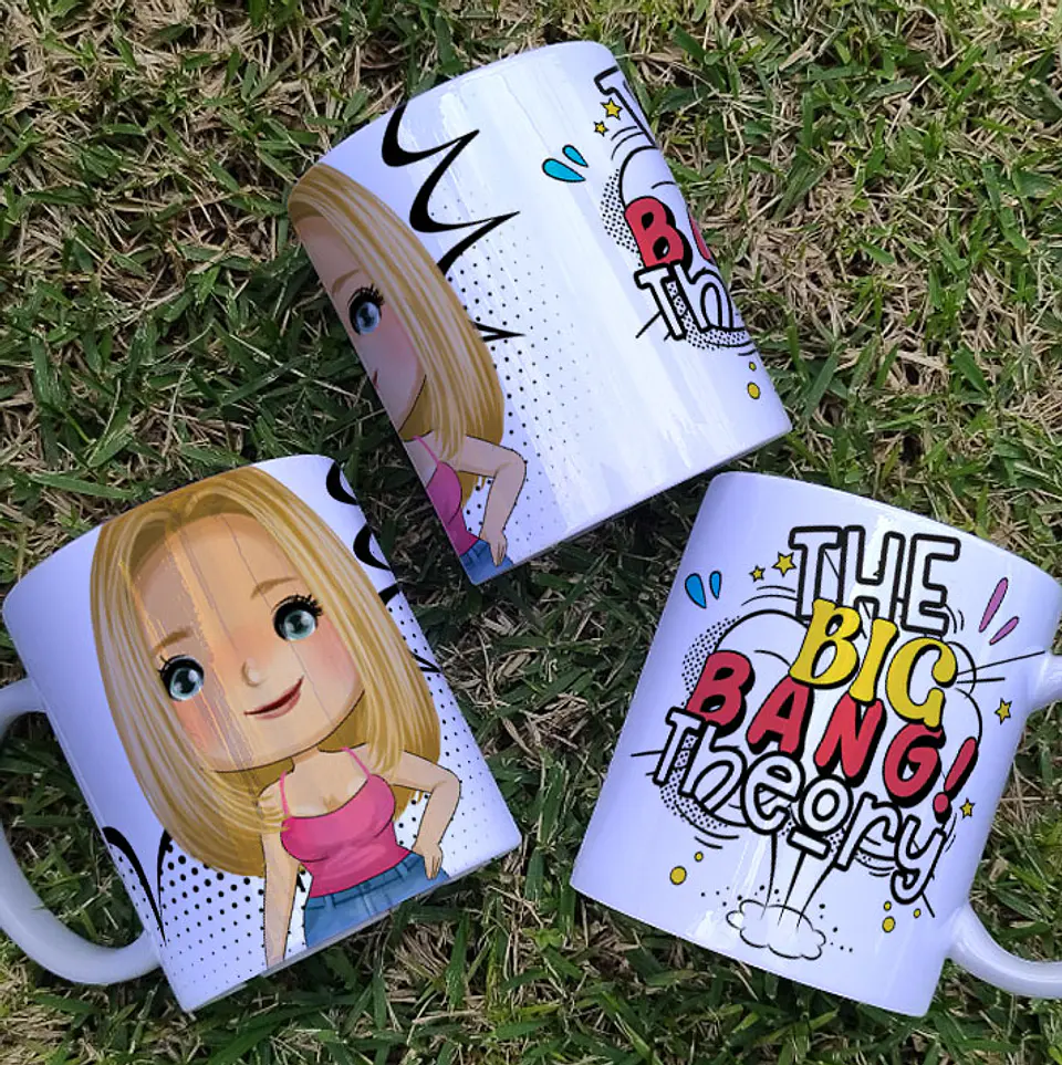 7 Artes para Caneca The Big Theory Arquivo em Jpg 2