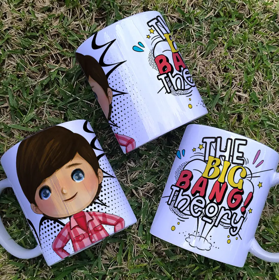 7 Artes para Caneca The Big Theory Arquivo em Jpg 5