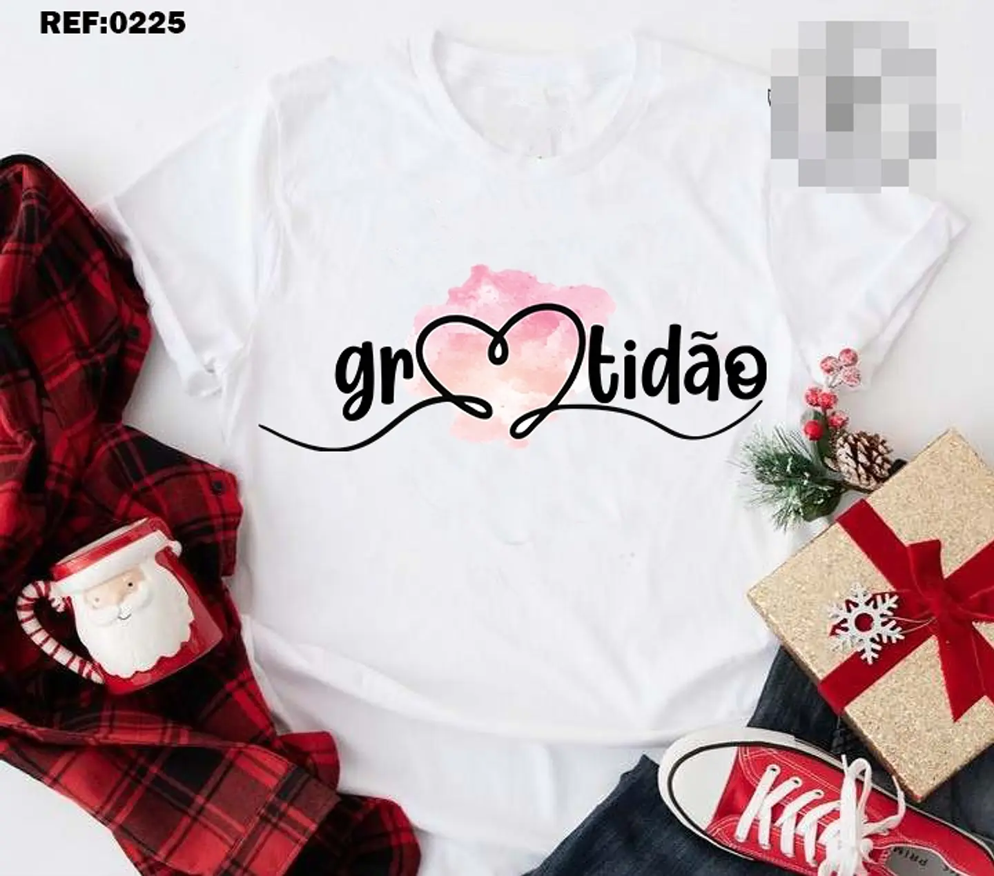 10 Artes para Camisa Gratidão Arquivo Editável  2