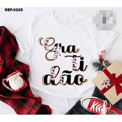 10 Artes para Camisa Gratidão Arquivo Editável 