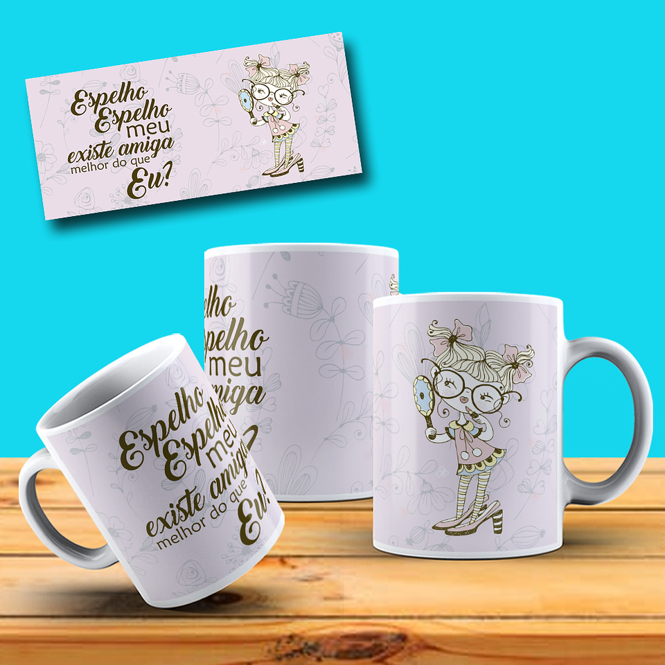 33 Artes para Caneca Amizade Amigos Arquivo em Jpg 8