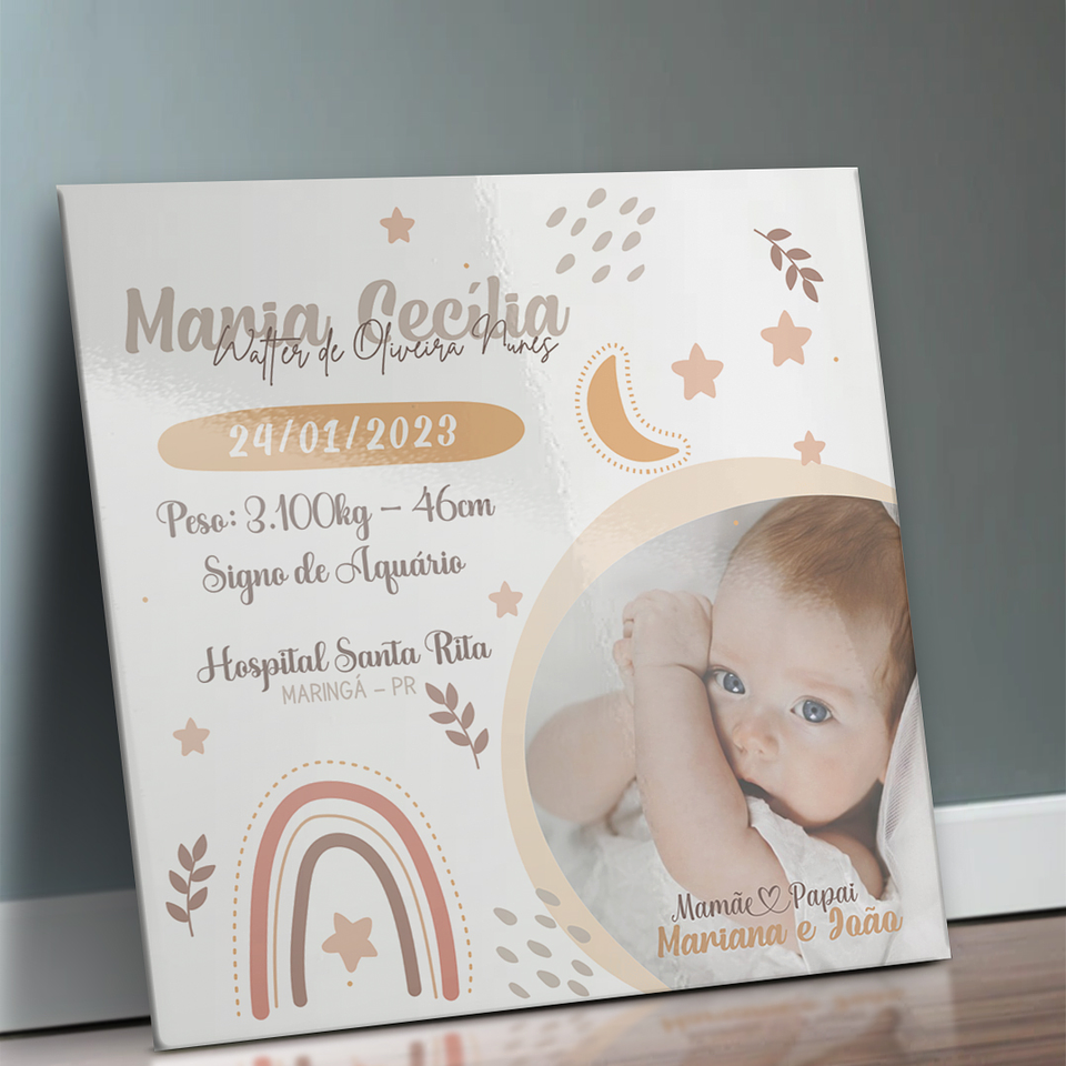 10 Artes para Azulejo Meu Nascimento Arquivo Editável 7