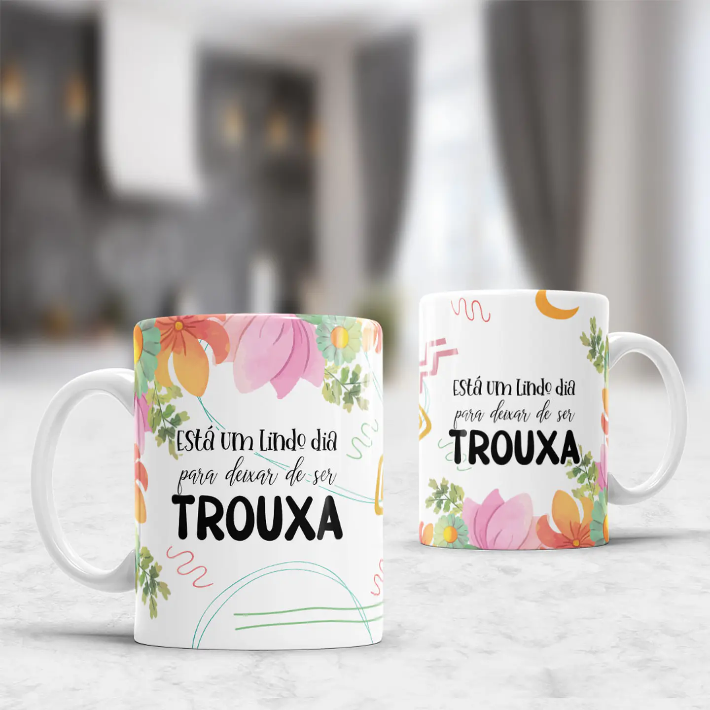 10 Artes para Caneca Frases Sinceras Arquivo Editável 1