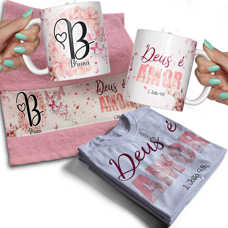 63 Artes para Caneca e Camisa Alfabrto Biblico Arquivo Editável 6