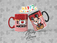 12 Artes para Caneca Disney Mickey Personagens Arquivo em Jpg - Thumbnail 1