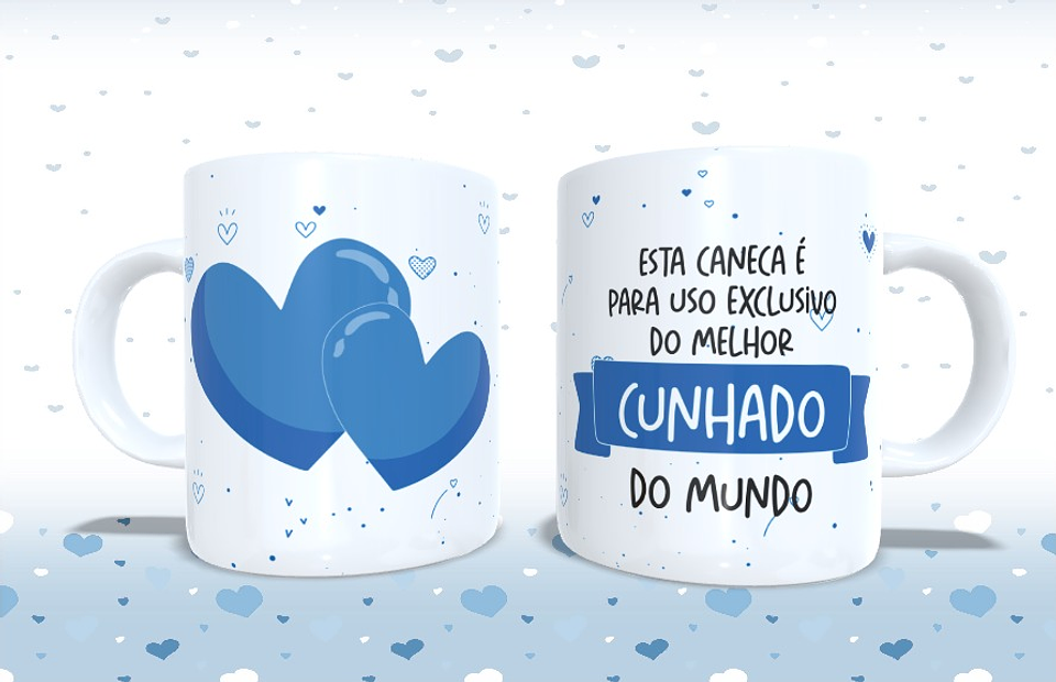 12 Artes para Caneca Família Arquivo Editável 4