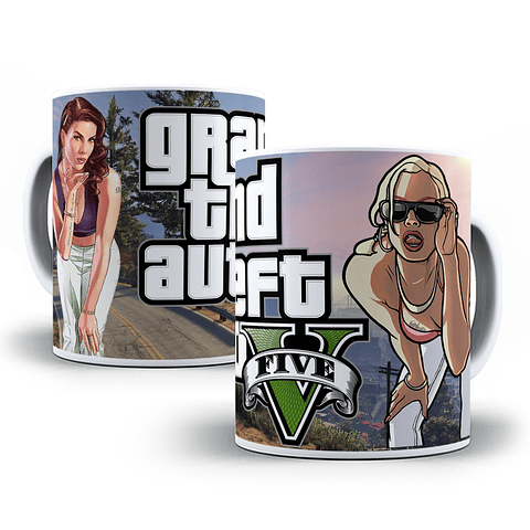 15 Artes para Caneca Gta Gamer Arquivo em Jpg 