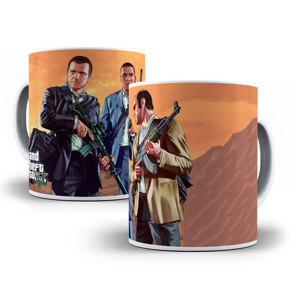 15 Artes para Caneca Gta Gamer Arquivo em Jpg  3