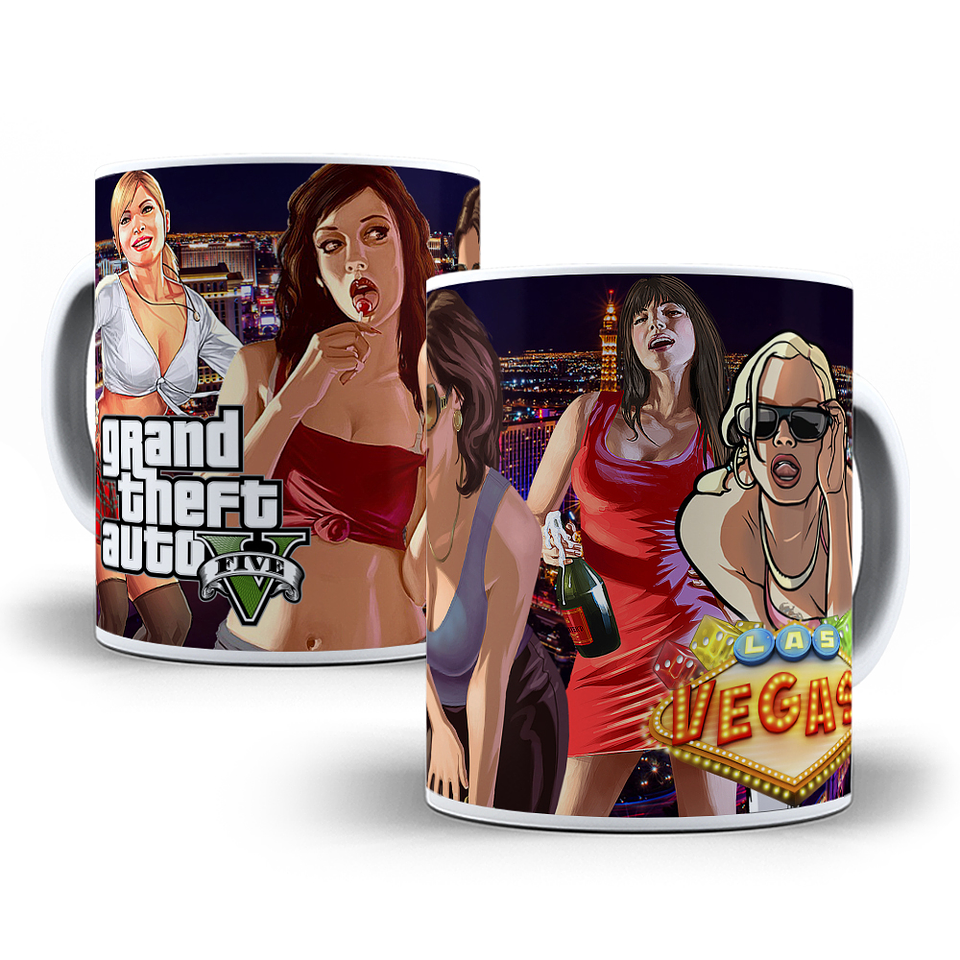15 Artes para Caneca Gta Gamer Arquivo em Jpg  9