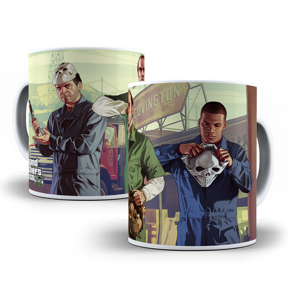 15 Artes para Caneca Gta Gamer Arquivo em Jpg  10