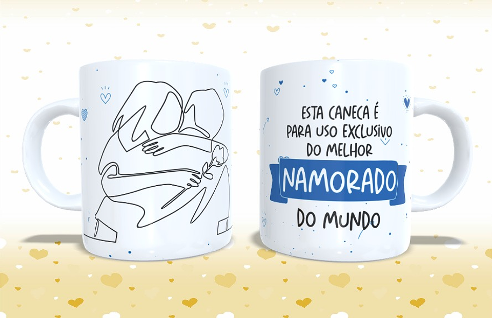 12 Artes para Caneca Família Arquivo Editável 9