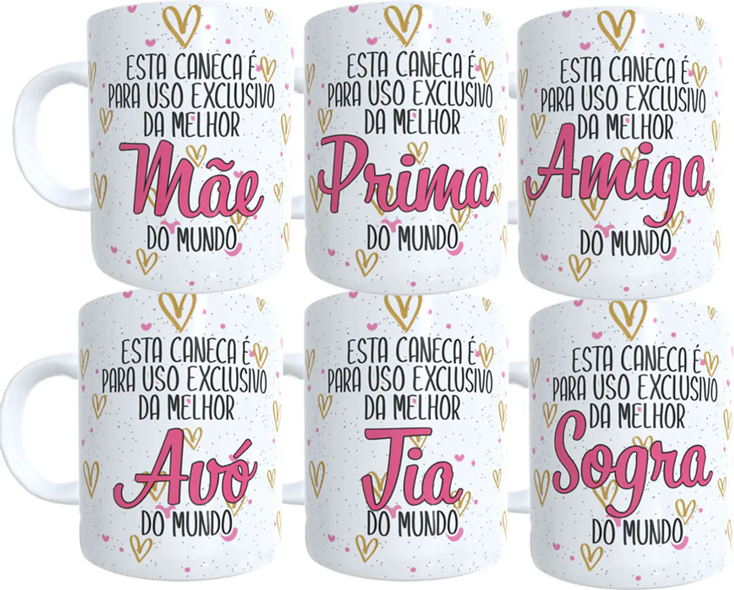 15 Artes para Caneca Família Arquivo em Jpg 1