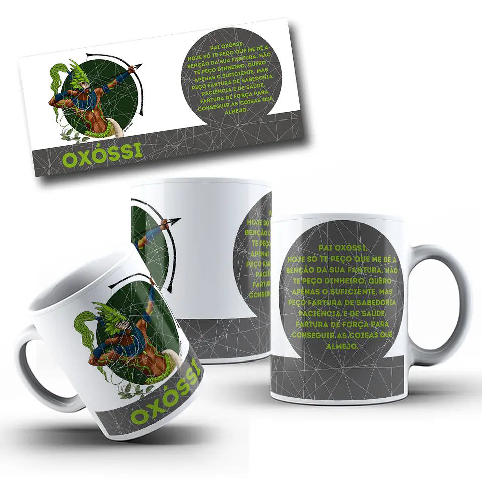 12 Artes para Caneca Orixás Arquivo em Jpg  10