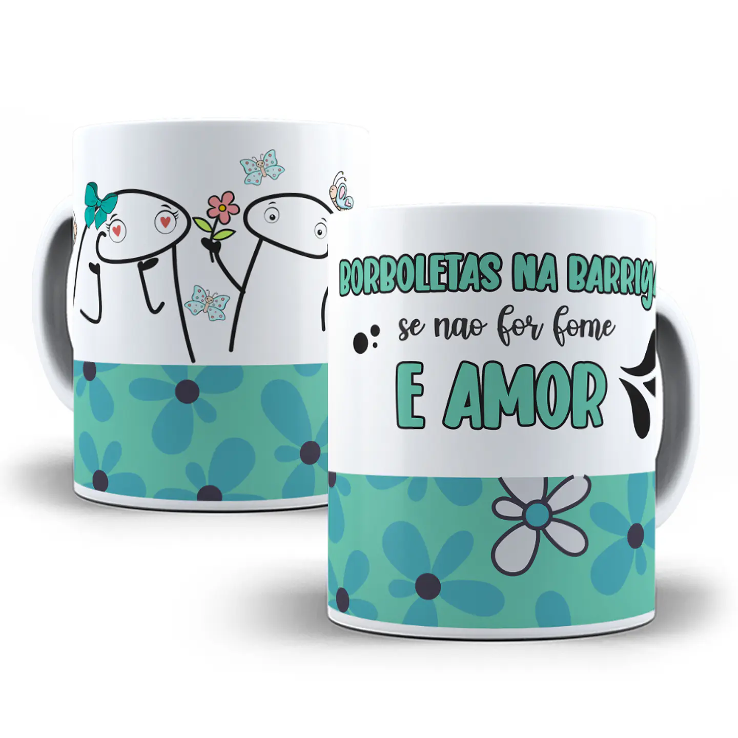 16 Artes para Caneca Flork Dia dos Namorados Arquivo Editável  3