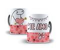 16 Artes para Caneca Flork Dia dos Namorados Arquivo Editável 