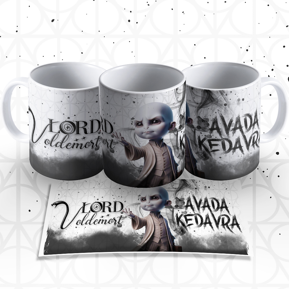 16 Artes para Caneca Harry Potter Arquivo em Jpg 1