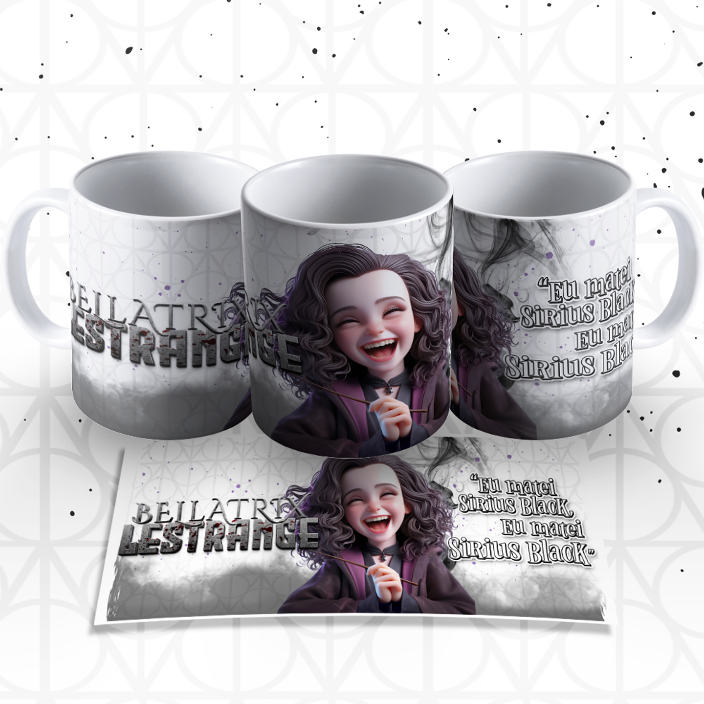 16 Artes para Caneca Harry Potter Arquivo em Jpg 3