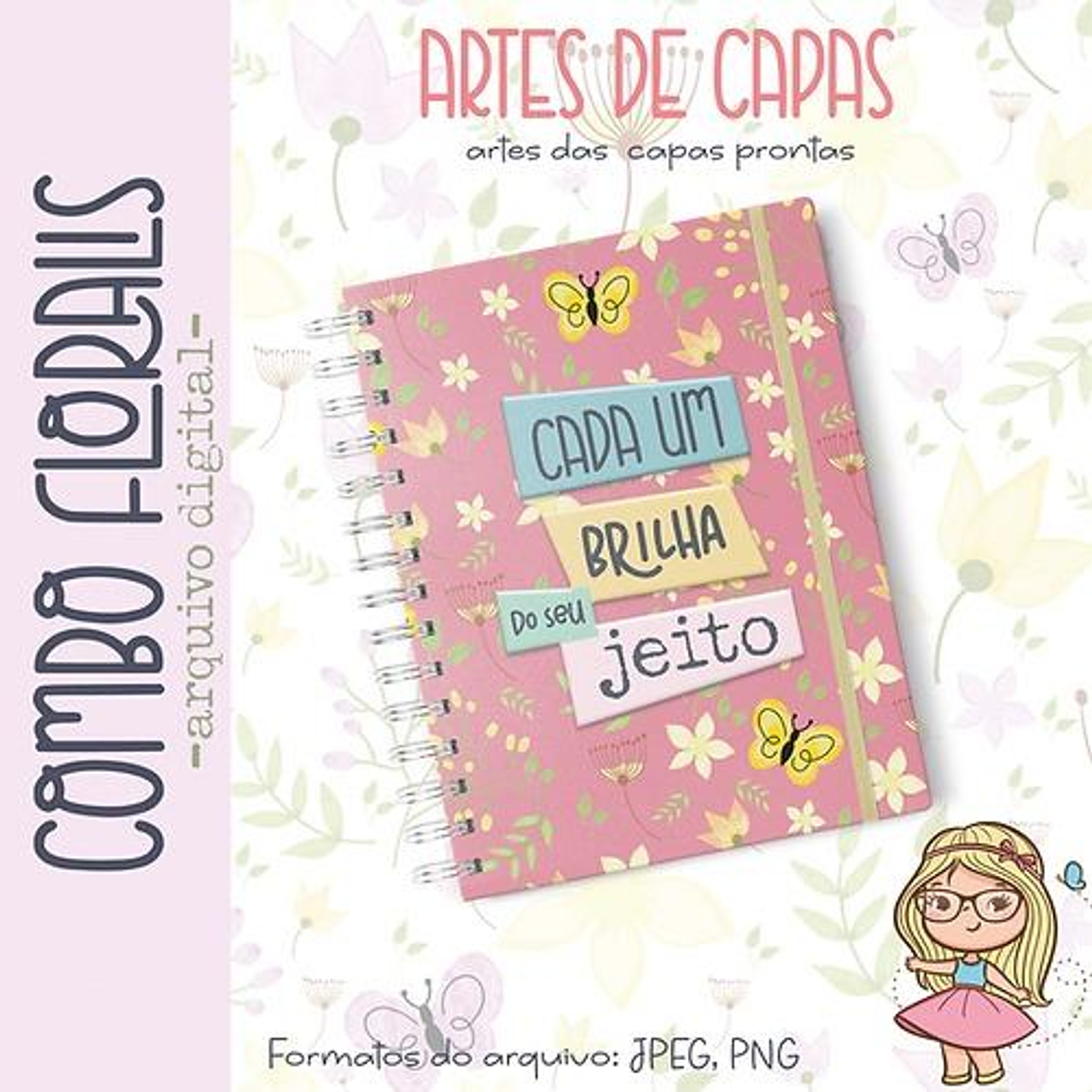 Arquivo para Agendas Capas Florais em Jpg 3