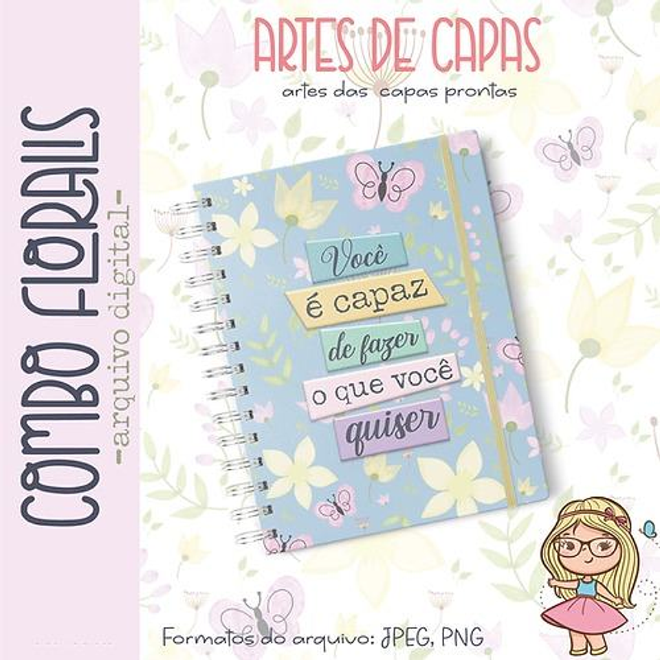 Arquivo para Agendas Capas Florais em Jpg 4